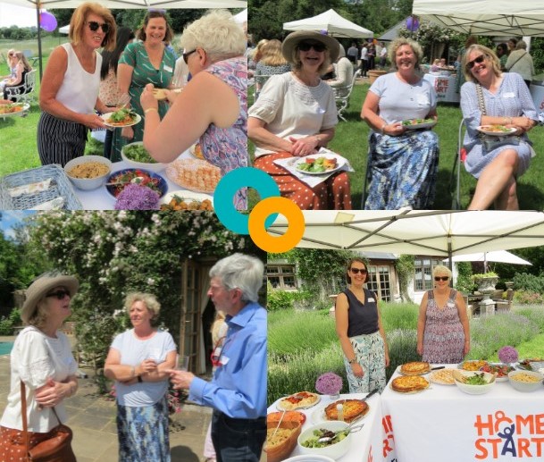 Volunteers Enjoy Summer Lunch
