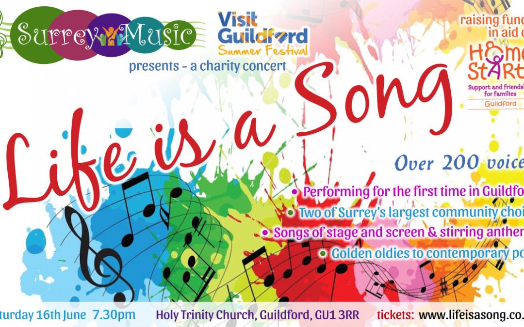 Surrey Music presents Life is a Song