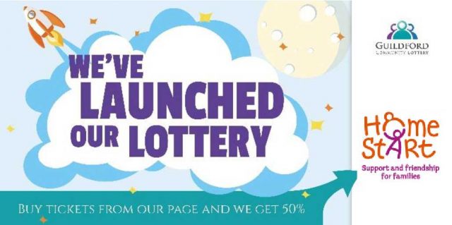 Buy a Guildford Lottery ticket and support Home-Start